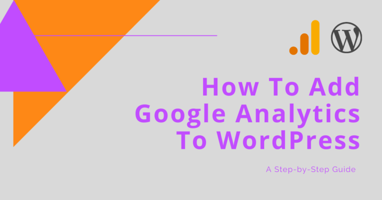 How To Add Google Analytics To WordPress Blog Header Image - Intigress