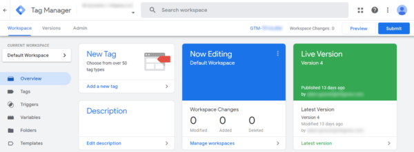 Example GTM Workspace